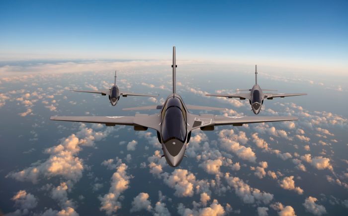 AERALIS formation of Basic Jet Training, Advanced Jet Trainer and Operational Trainer