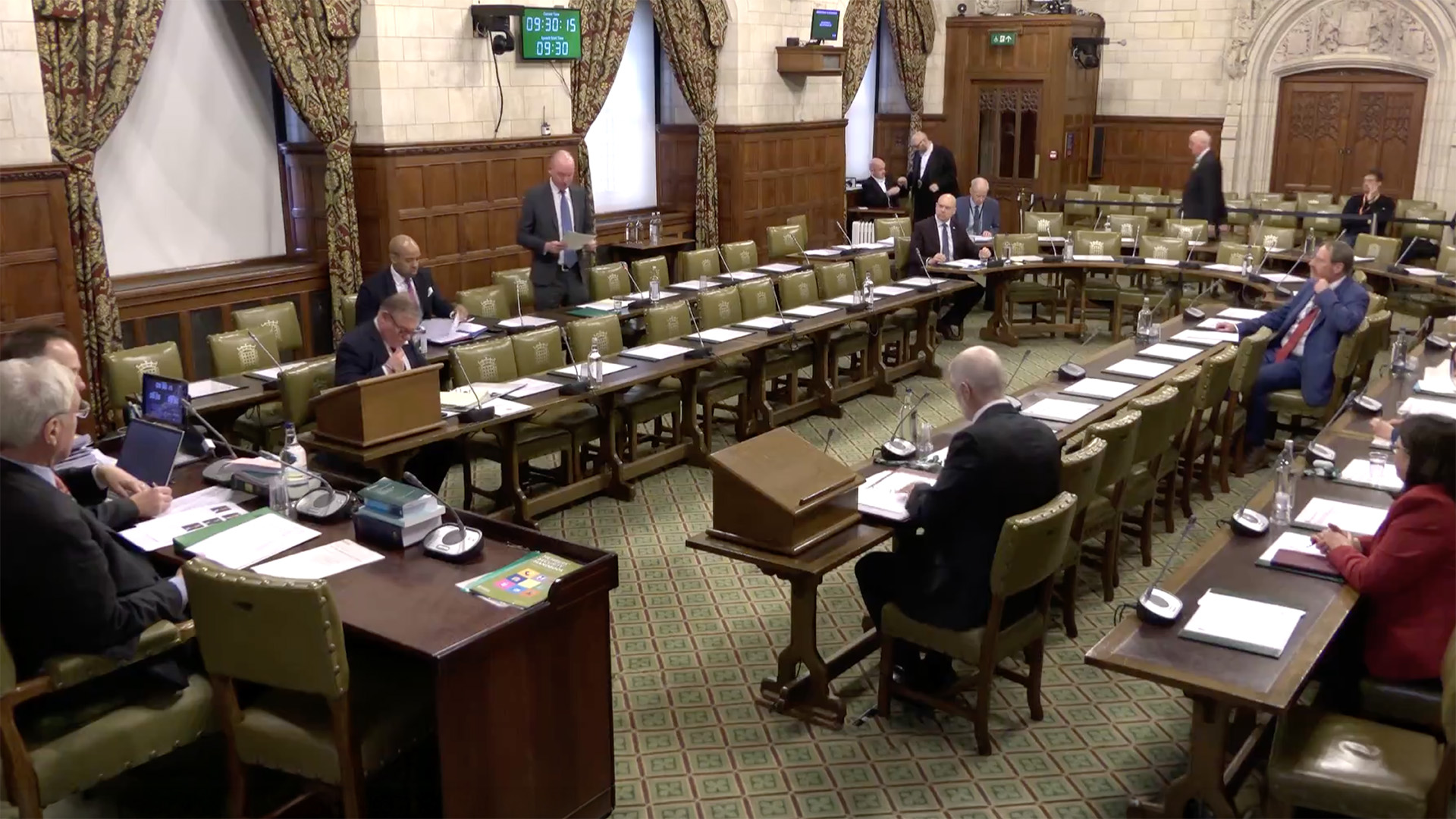 Andrew Snowden MP at Westminster Hall